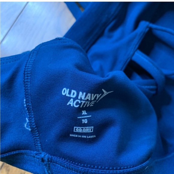 Old Navy Sports Bra in Blue XL - Picture 3 of 3